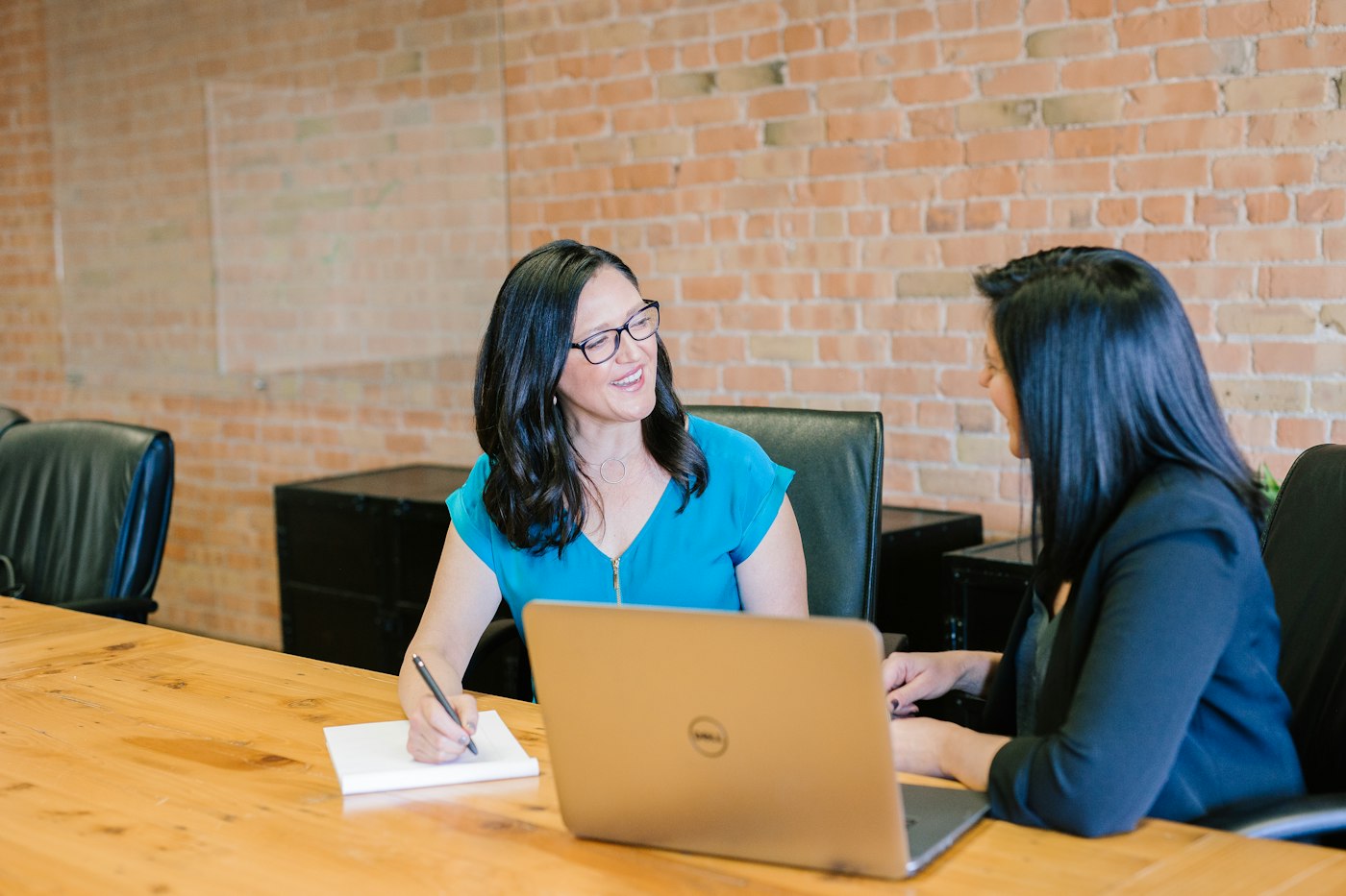 AmeriList team meeting with a client